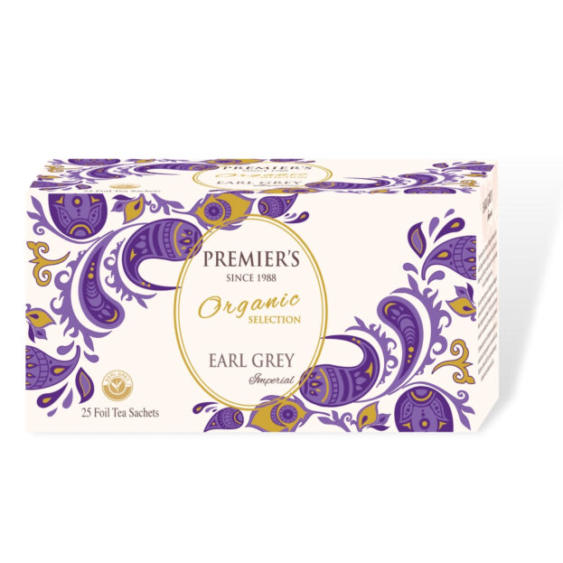 Organic Earl Grey Imperial Flavoured Double Chamber Tea Bags