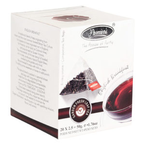 English Breakfast Tea in Biodegradable Tea Bags